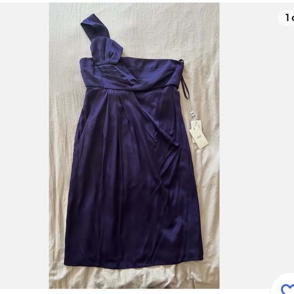 Armani Collezioni dress. Gorgeous deep purple color. - Picture 6 of 9